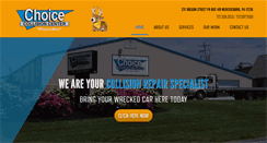 Desktop Screenshot of choicecollisioncenter.com